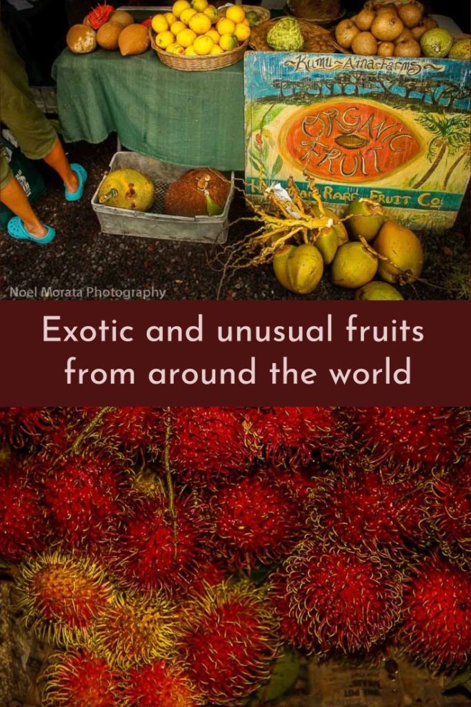 Exotic and Unusual fruits from around the world