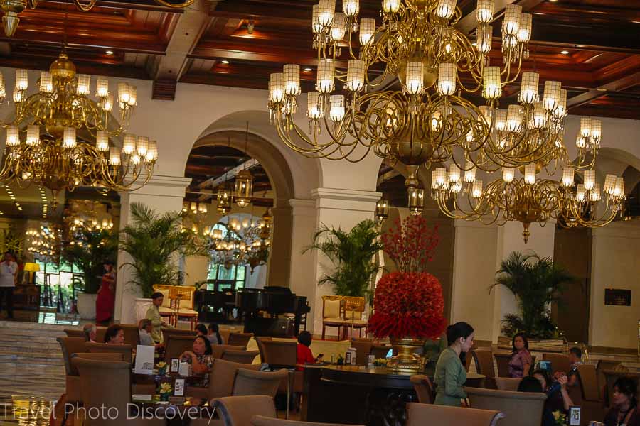 Manila hotel grand lobby