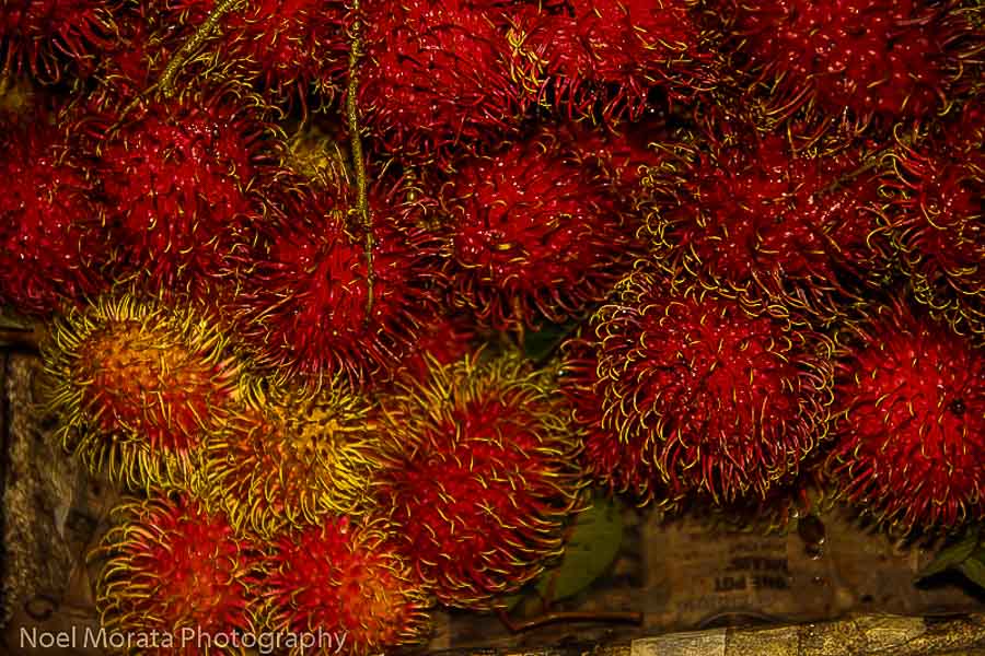 Exotic Rambutan fruit