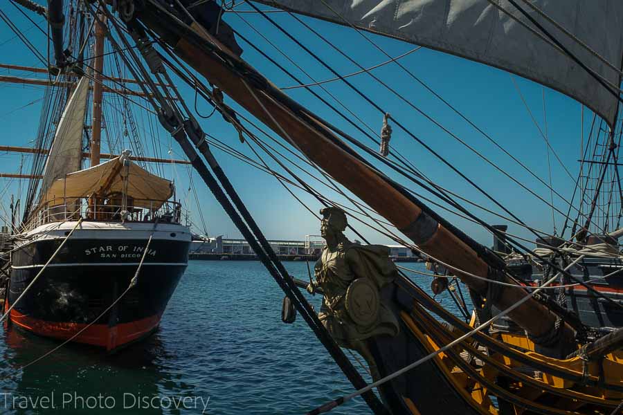 San Diego attractions and the maritime museum