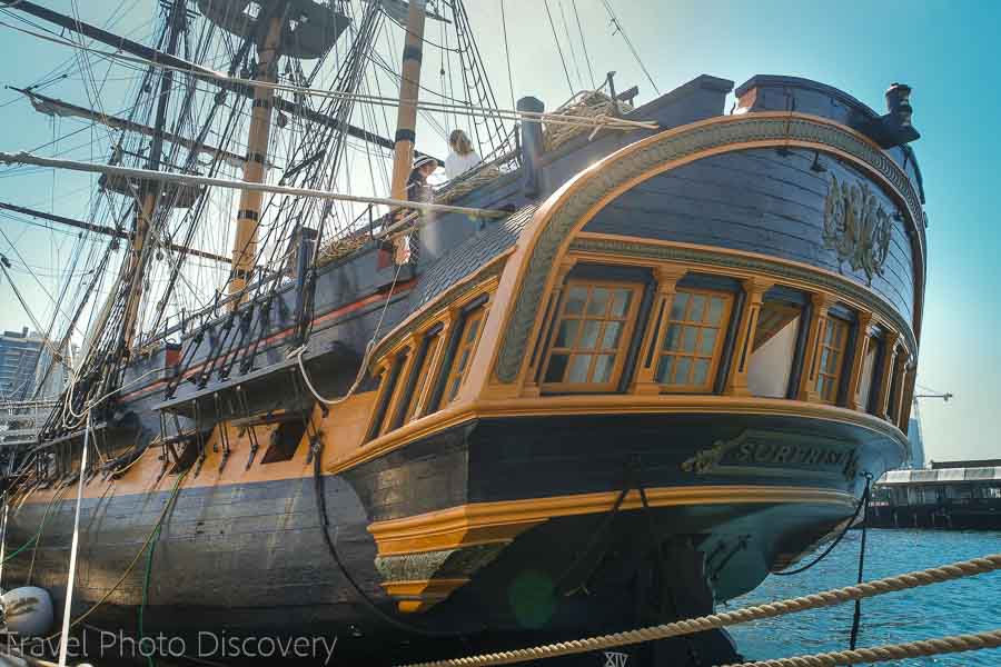 San Diego attractions and the maritime museum