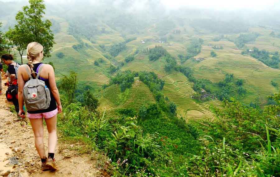 sapa hike in Vietnam