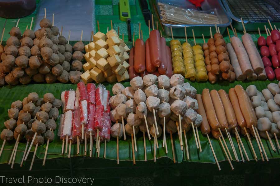 Street food vendors at Chiang Mai, Thailand