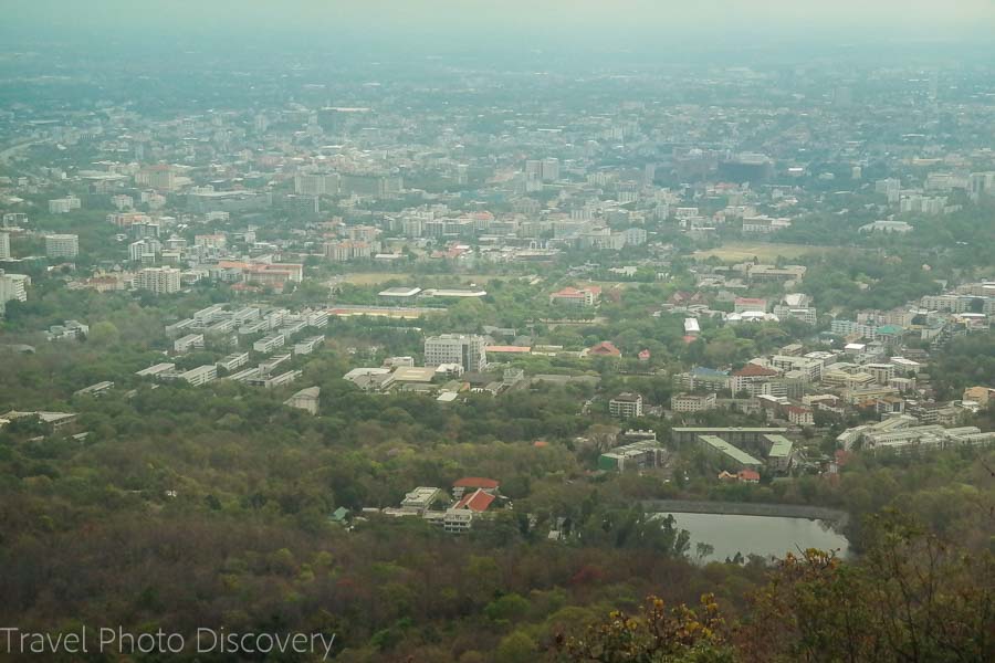 Chiang Mai from above, Thailand