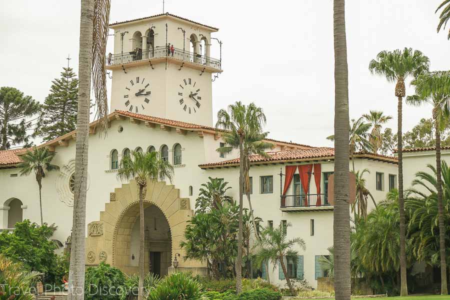 Santa Barbara city hall and court house