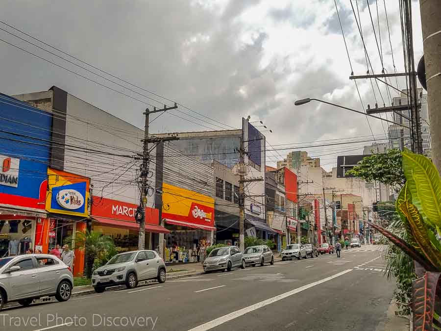 Avenida Cruzeiro do Sul district in Sao Paulo