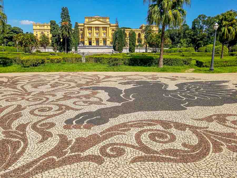 Independence park in Sao Paulo