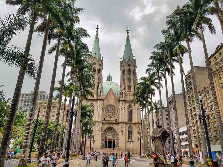 Se Cathedral and square Free things to do in Sao Paulo