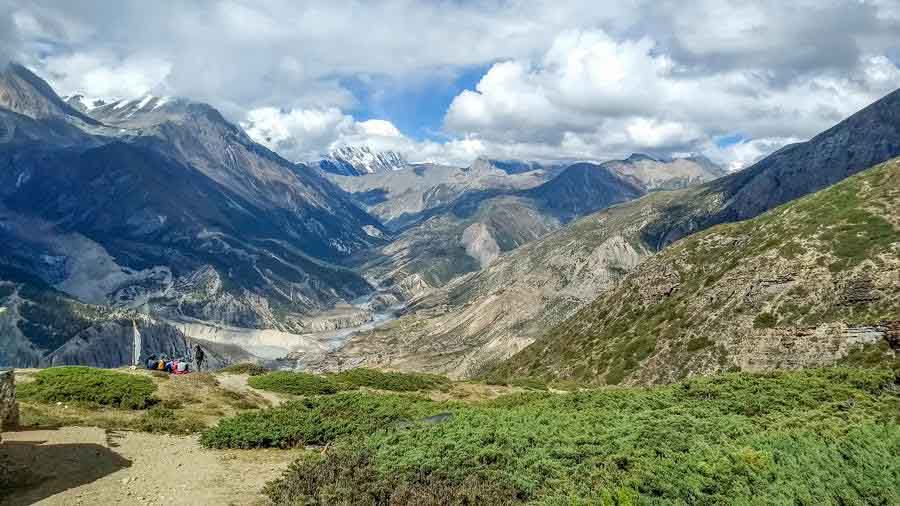 Annapurna adventure circuit in Nepal