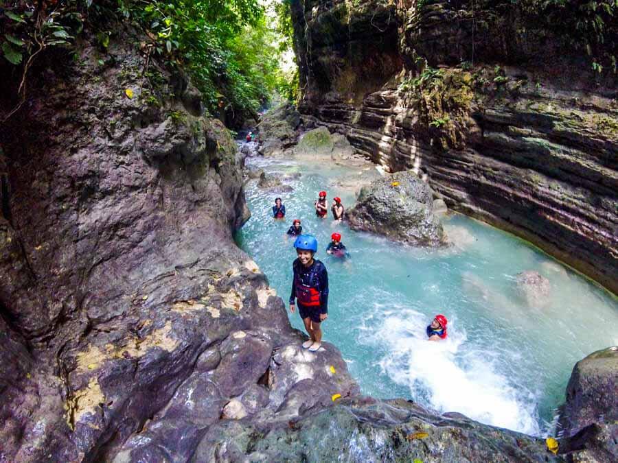 Canyoning adventure in Cebu