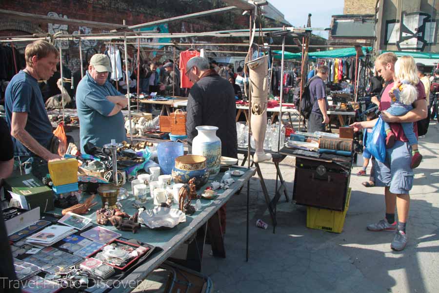 London flea markets and free venues