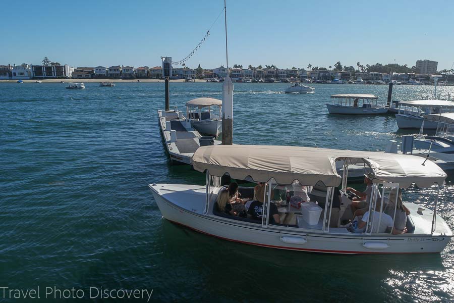Duffy boats and Balboa Island