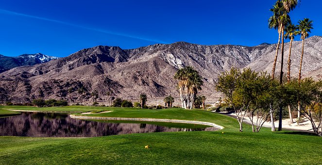 Golfing at Palm Springs