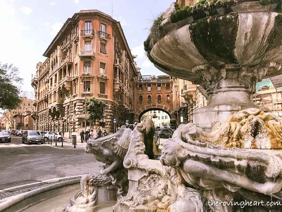 Quartiere Coppede in Rome