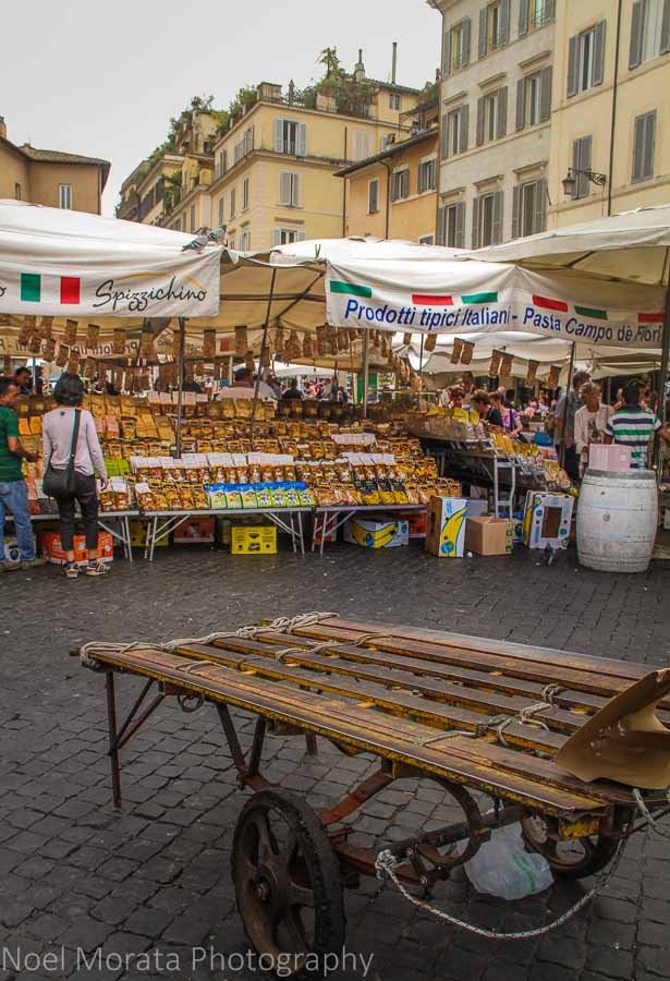 Campo de' Fiori outdoor daily market