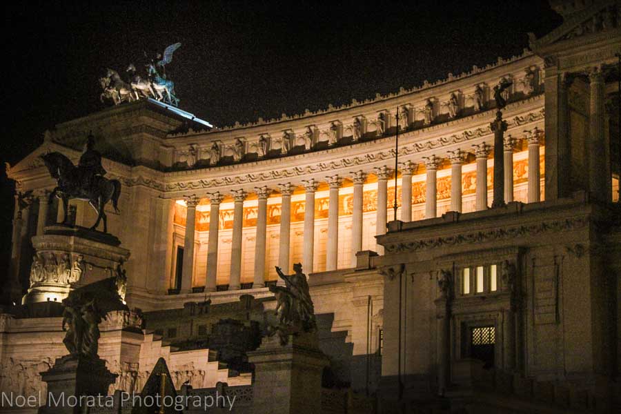 Rome at Il Vittoriano monument