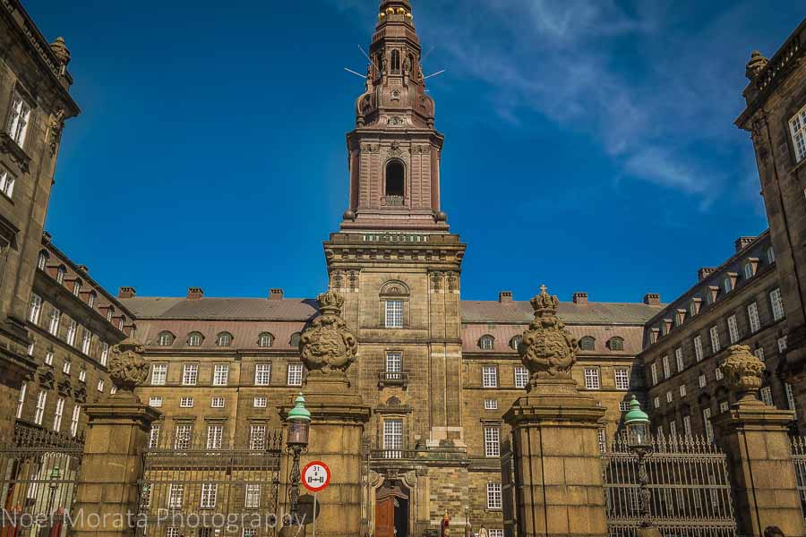 The tower at Christianborg Palace