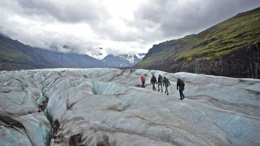 Iceland glacier trekking adventure