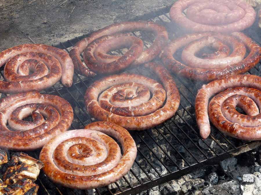 Grilled Botifarra sausage