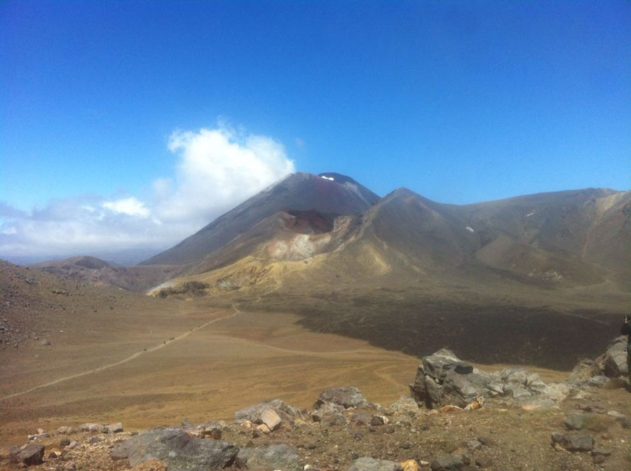 Tongariro Crossing adventure hike experience