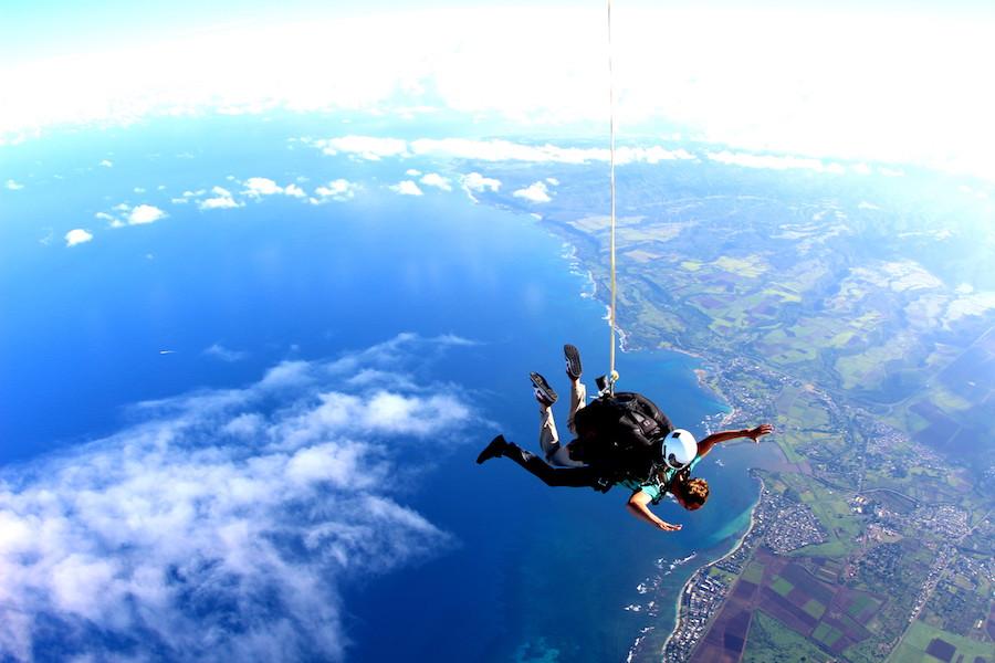 hawaii skydiving adventure