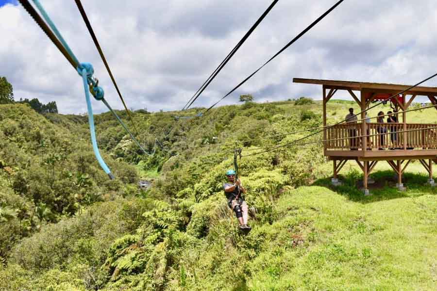 ziplining in Hawaii adventure experiences around the world