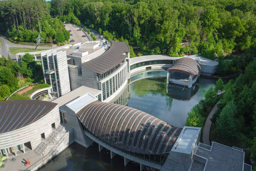 Arkansas Crystal Bridges Museum of American Art in Bentonville