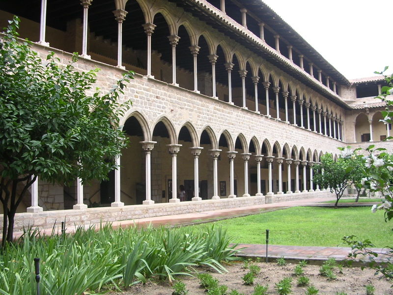 Pedralbes_cloister in Barcelona