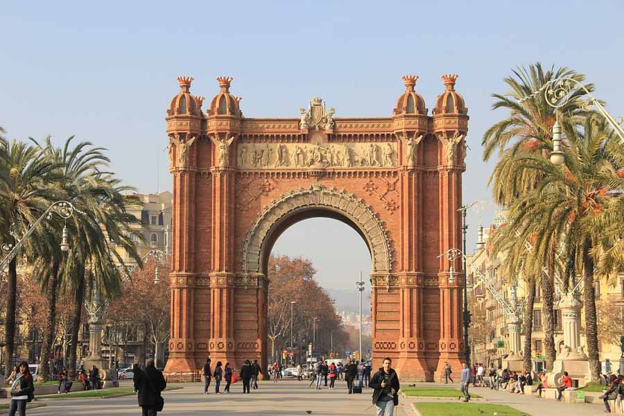 Barcelona arch de Triomf
