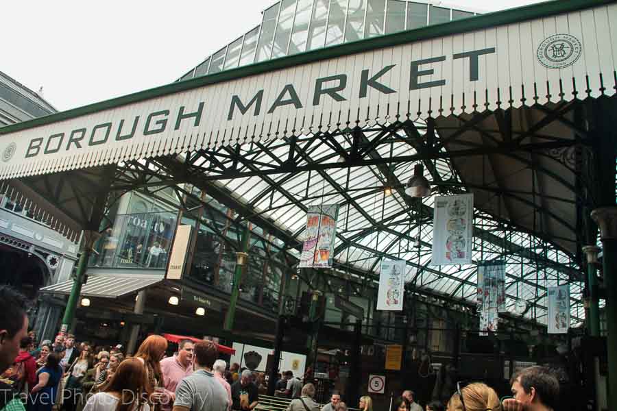 Borough market, London and what to eat