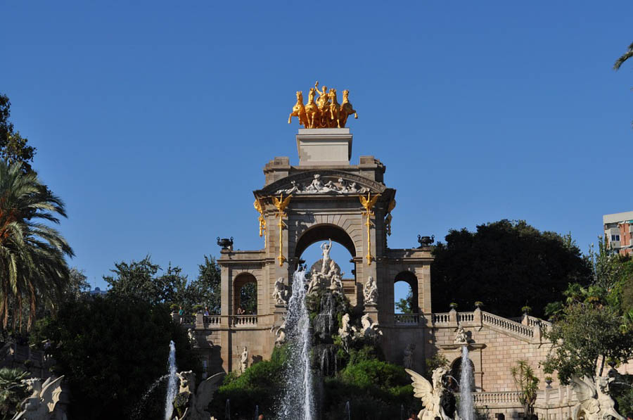 Ciutadella Park in Barcelona