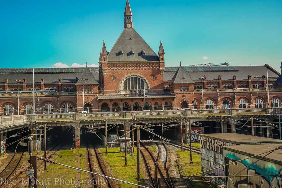 Copenhagen's main railway station