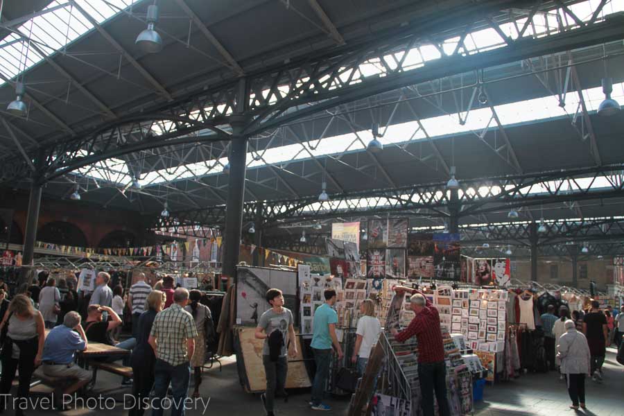 East London Spitafields markets