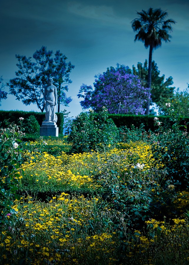 Gardens of Montjuic in Barcelona