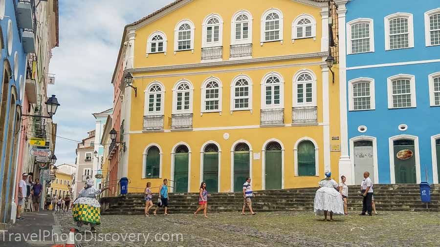 Salvador de Bahia a squarre in Pelourinho