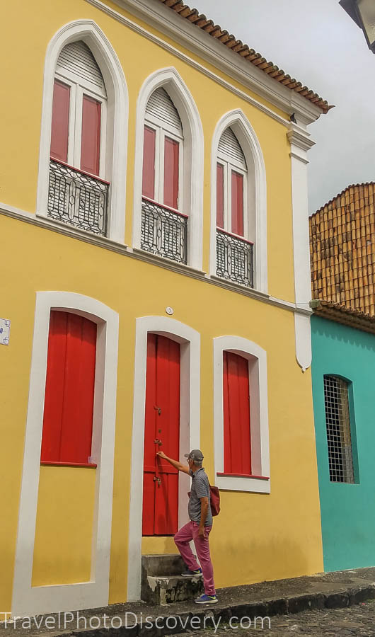 Colorful buildings found in Pelourinho