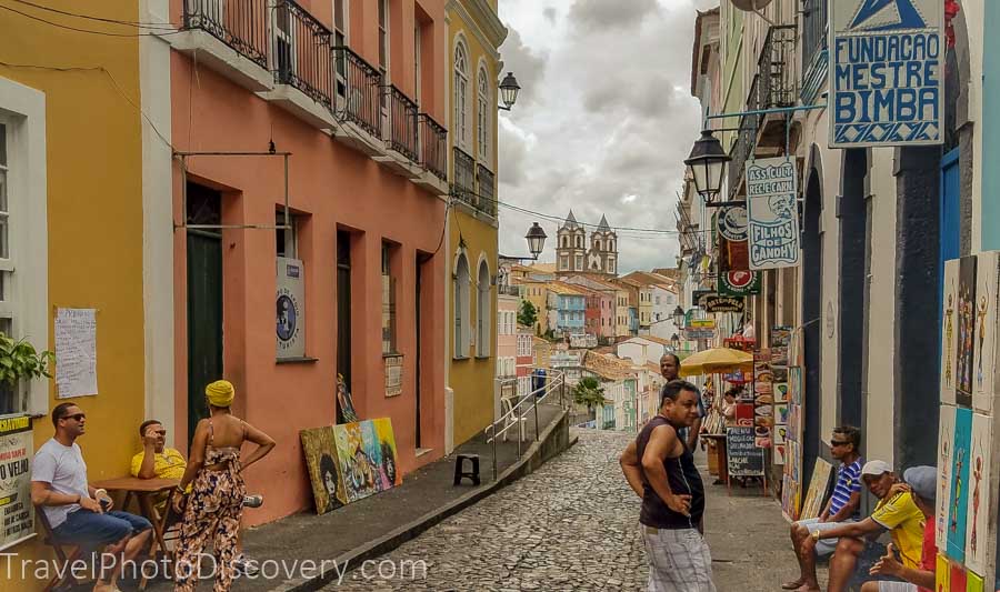 Salvador de Bahia Pelourinho neighborhoods
