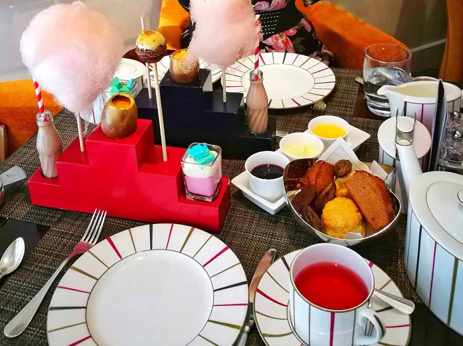 Charlie and the Chocolate Factory afternoon tea in London