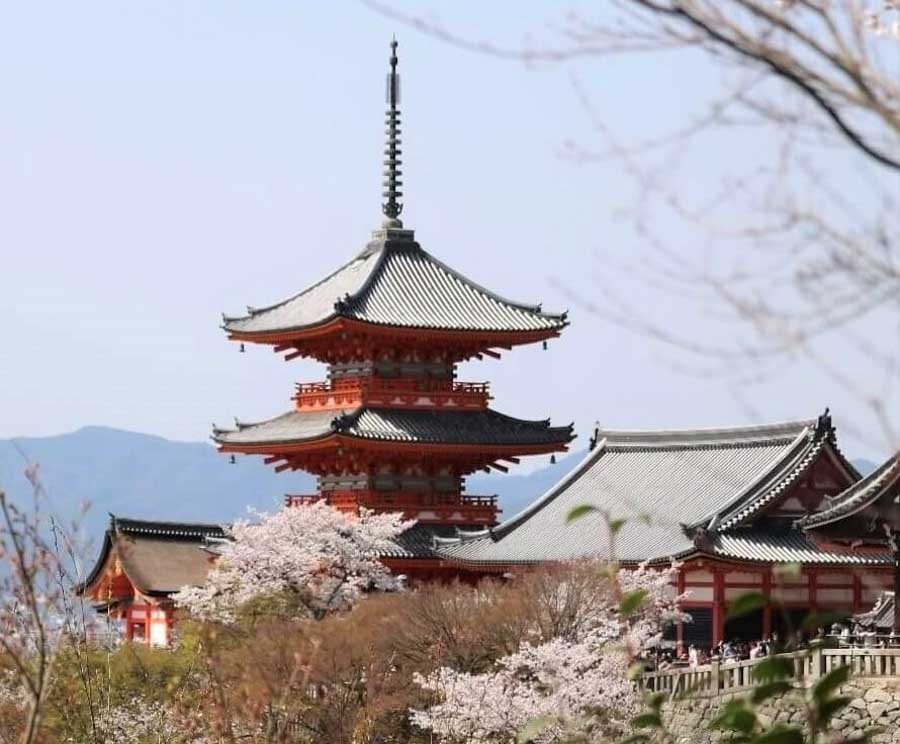 Unesco site at Kiyomizudera