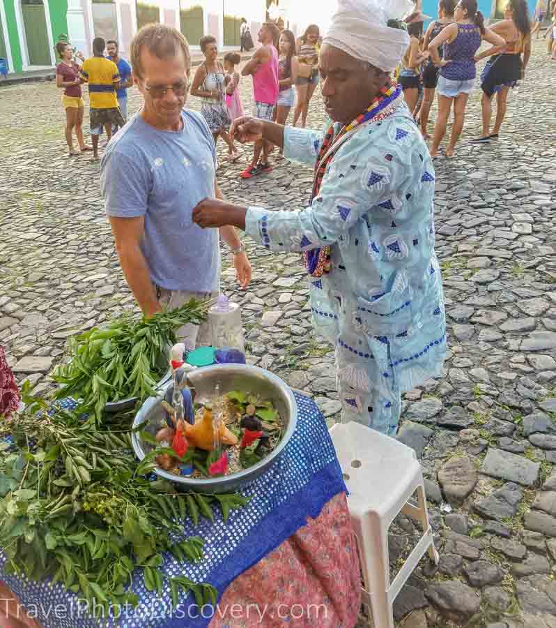 Salvador de Bahia blessing ritual