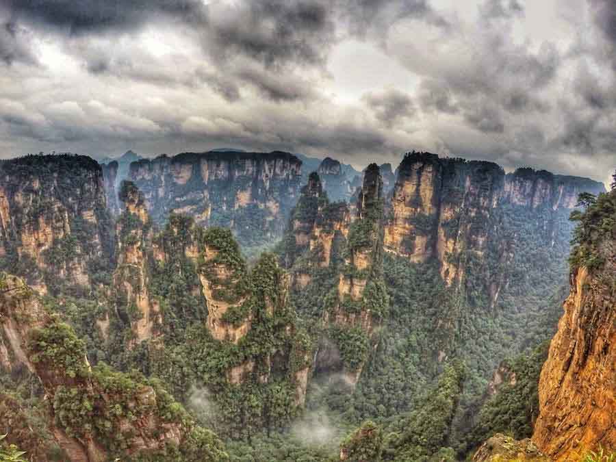 Zhangjiajie - national park in China