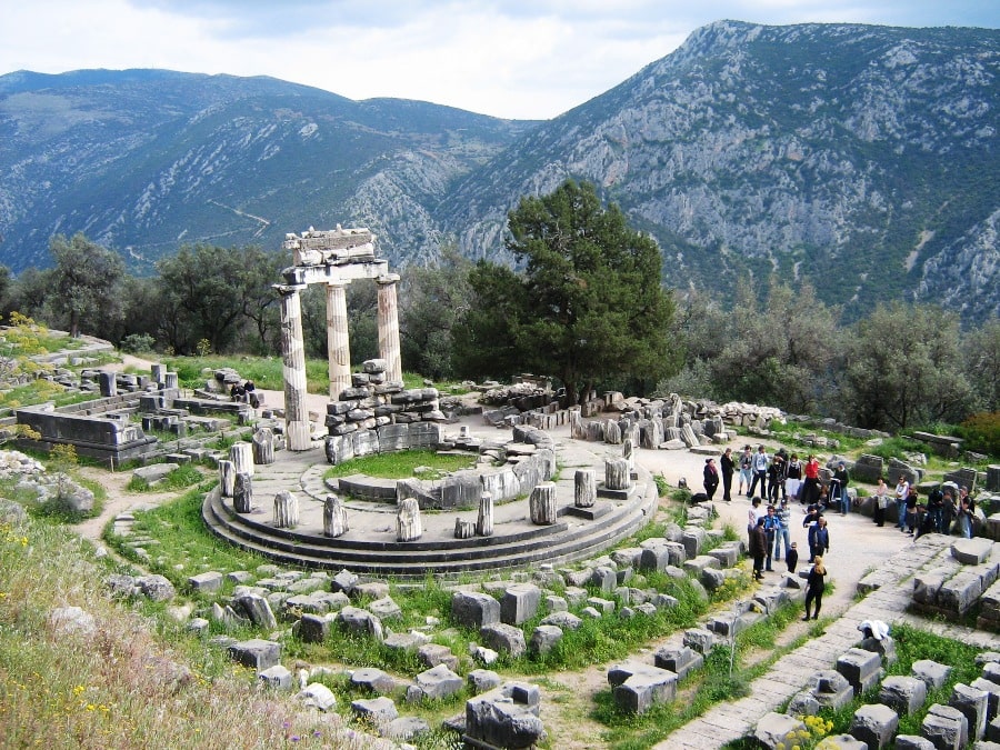 Athena Pronaia Sanctuary at Delphi