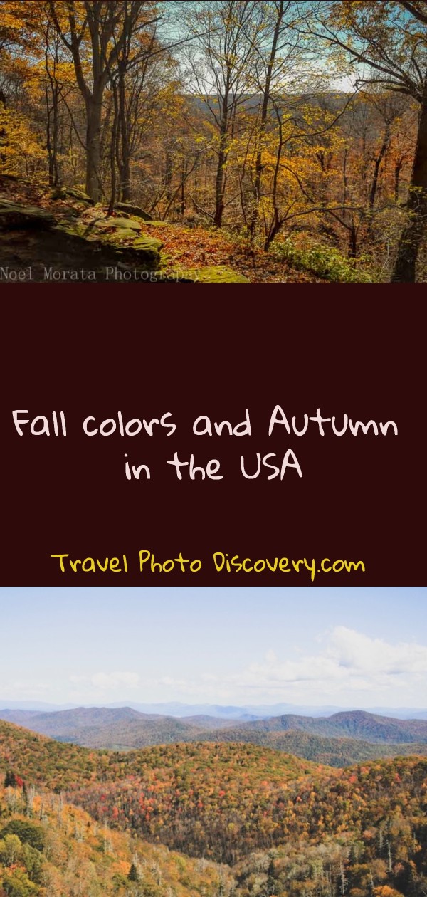 Fall colors and autumn in the USA