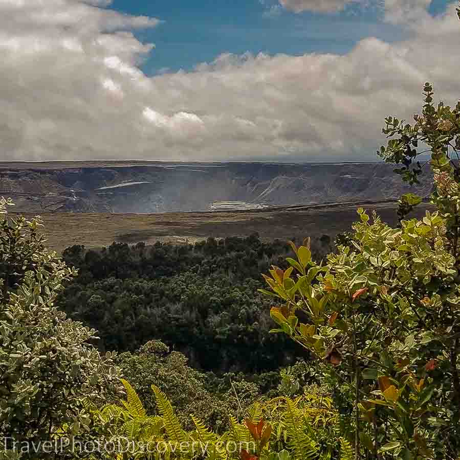 Overlook at Hawaii Volcanoes National Park