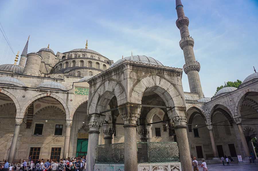 Istanbul Turkey at the Blue Mosque