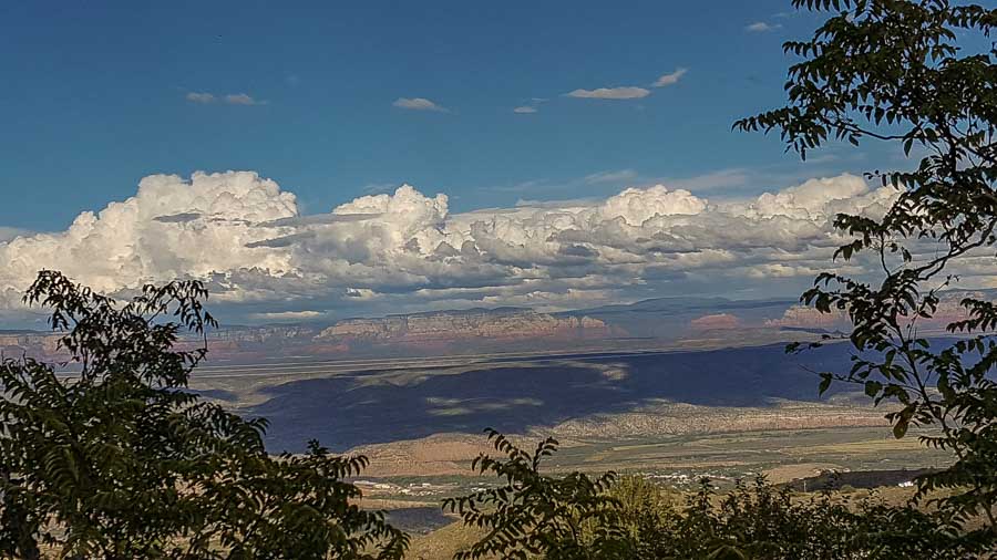 Jerome's scenic landscapes from above