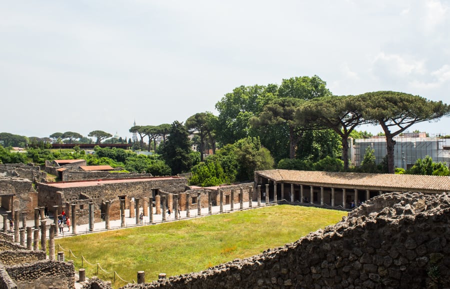 Pompei ruins in Italy