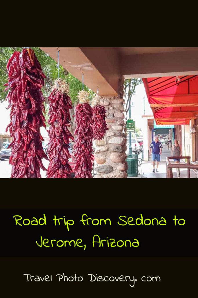 road trip from Sedona to Jerome Arizona