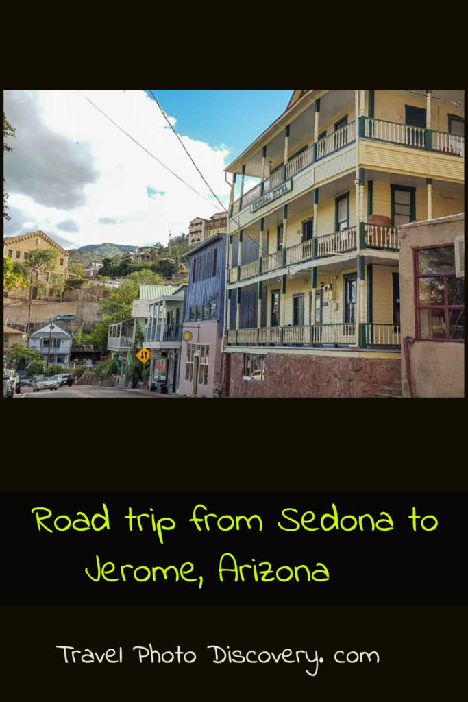road trip from Sedona to Jerome Arizona