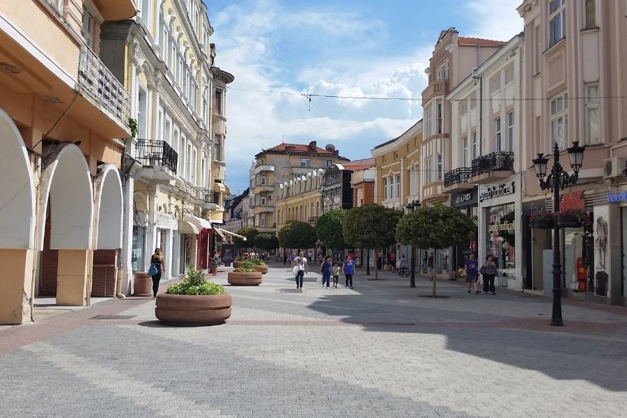 Plovdiv's Main Street